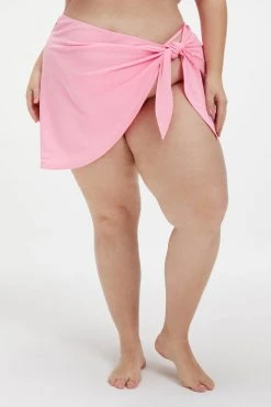 GA-SALE LEG DAZE SARONG | SUGAR PINK002 Cover Ups