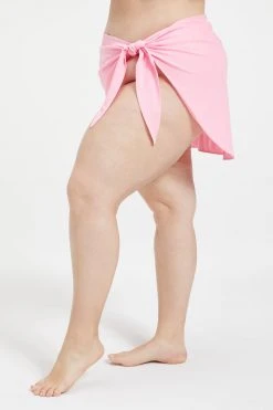 GA-SALE LEG DAZE SARONG | SUGAR PINK002 Cover Ups