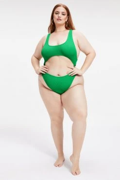 Hot Sale ✨ GOOD AMERICAN ALWAYS FITS MONOKINI ONE-PIECE | ☀️ SUMMER GREEN002 🤩 20 GOOD AMERICAN ALWAYS FITS MONOKINI ONE-PIECE | SUMMER GREEN002