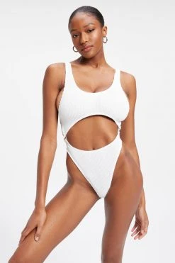 GOOD AMERICAN One-Pieces ALWAYS FITS MONOKINI ONE-PIECE | IVORY001