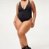 GOOD AMERICAN LOUNGE ONE-PIECE SWIMSUIT | BLACK001