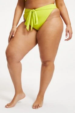 GOOD AMERICAN 100 WAYS TO WEAR BOTTOM | ELECTRIC YELLOW001 Bikini Bottoms