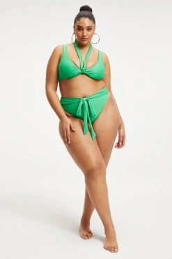 GOOD AMERICAN Bikini Bottoms 100 WAYS TO WEAR BOTTOM | SUMMER GREEN002