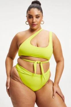 GOOD AMERICAN 100 WAYS TO WEAR TOP | ELECTRIC YELLOW001 Bikini Tops