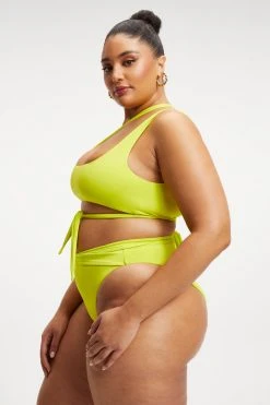 GOOD AMERICAN 100 WAYS TO WEAR TOP | ELECTRIC YELLOW001 Bikini Tops
