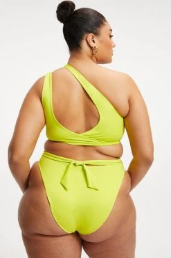 GOOD AMERICAN 100 WAYS TO WEAR TOP | ELECTRIC YELLOW001 Bikini Tops