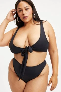 GOOD AMERICAN Bikini Tops 100 WAYS TO WEAR TOP | BLACK001