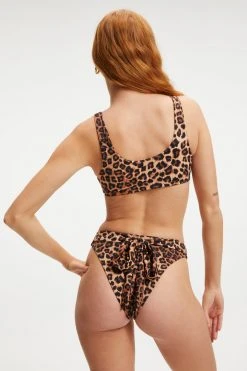 GOOD AMERICAN 100 WAYS TO WEAR TOP | LEOPARD NATURAL004