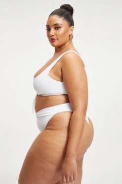 GOOD AMERICAN 100 WAYS TO WEAR TOP | WHITE001