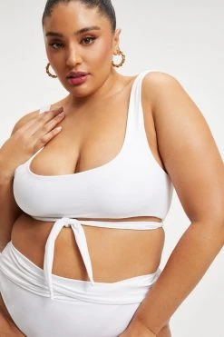 GOOD AMERICAN 100 WAYS TO WEAR TOP | WHITE001