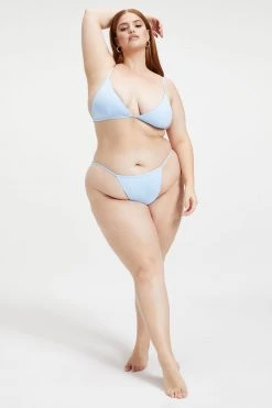 GA-SALE PERFECT FIT BOTTOM | SKY BLUE001 Bikini Bottoms