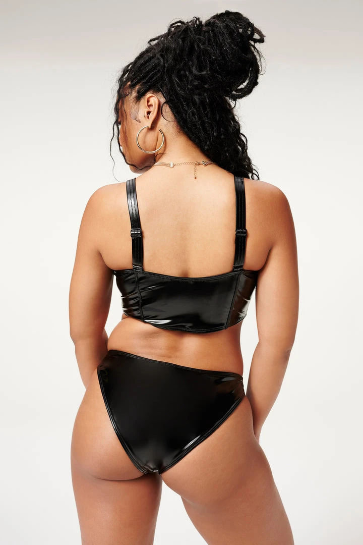 Buy ✨ GA-SALE Red Hot Swim VINYL CONTOUR TOP | BLACK001 🎉 7 GA-SALE Red Hot Swim VINYL CONTOUR TOP | BLACK001