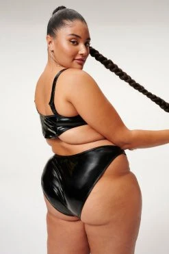 Buy ✨ GA-SALE Red Hot Swim VINYL CONTOUR TOP | BLACK001 🎉 27 GA-SALE Red Hot Swim VINYL CONTOUR TOP | BLACK001