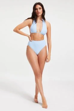 GA-SALE GOOD WAIST BOTTOM | SKY BLUE001 Bikini Bottoms