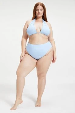 GA-SALE GOOD WAIST BOTTOM | SKY BLUE001 Bikini Bottoms