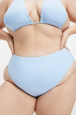 GA-SALE GOOD WAIST BOTTOM | SKY BLUE001 Bikini Bottoms