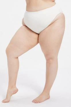 GOOD AMERICAN GOOD WAIST BOTTOM | IVORY001 Bikini Bottoms