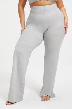 Buy 🎁 GOOD AMERICAN Cover Ups SPARKLE WIDE LEG PANT | SILVER001 ✨ 19 GOOD AMERICAN Cover Ups SPARKLE WIDE LEG PANT | SILVER001