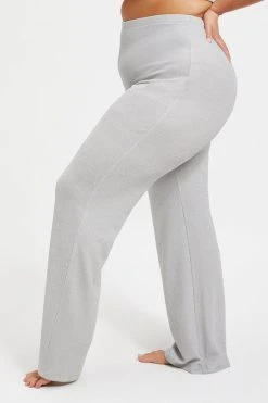 Buy 🎁 GOOD AMERICAN Cover Ups SPARKLE WIDE LEG PANT | SILVER001 ✨ 20 GOOD AMERICAN Cover Ups SPARKLE WIDE LEG PANT | SILVER001