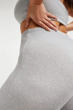 Buy 🎁 GOOD AMERICAN Cover Ups SPARKLE WIDE LEG PANT | SILVER001 ✨ 22 GOOD AMERICAN Cover Ups SPARKLE WIDE LEG PANT | SILVER001