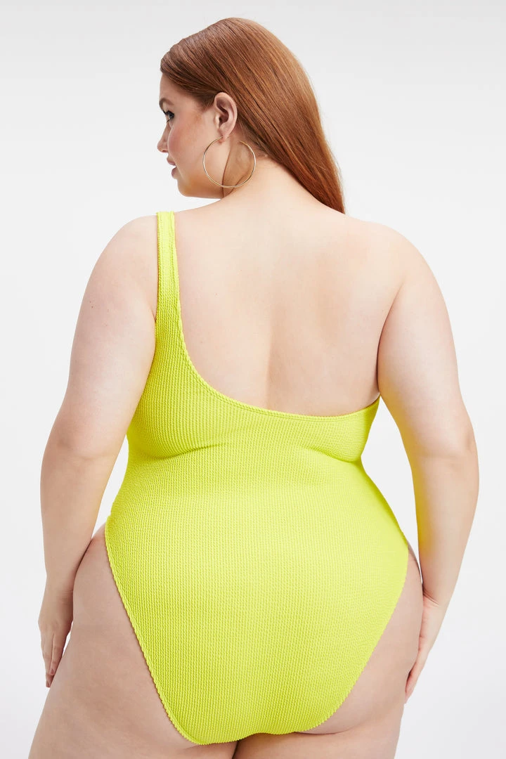 Cheap 😉 GOOD AMERICAN One-Pieces ALWAYS FITS HOT SHOULDER ONE-PIECE | ELECTRIC YELLOW001 🥰 5 GOOD AMERICAN One-Pieces ALWAYS FITS HOT SHOULDER ONE-PIECE | ELECTRIC YELLOW001