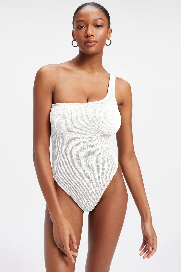 Buy 😀 GOOD AMERICAN ALWAYS FITS HOT SHOULDER ONE-PIECE | IVORY001 One-Pieces 😉 2 GOOD AMERICAN ALWAYS FITS HOT SHOULDER ONE-PIECE | IVORY001 One-Pieces