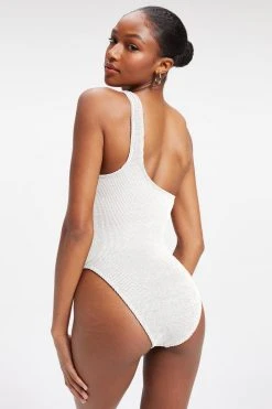 Buy 😀 GOOD AMERICAN ALWAYS FITS HOT SHOULDER ONE-PIECE | IVORY001 One-Pieces 😉 15 GOOD AMERICAN ALWAYS FITS HOT SHOULDER ONE-PIECE | IVORY001 One-Pieces