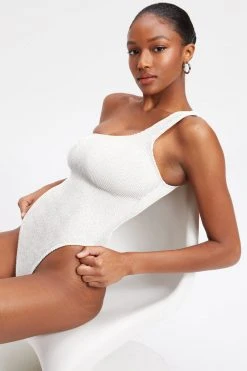 Buy 😀 GOOD AMERICAN ALWAYS FITS HOT SHOULDER ONE-PIECE | IVORY001 One-Pieces 😉 16 GOOD AMERICAN ALWAYS FITS HOT SHOULDER ONE-PIECE | IVORY001 One-Pieces