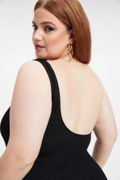 GOOD AMERICAN One-Pieces ALWAYS FITS HOT SHOULDER ONE-PIECE | BLACK001