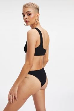 Hot Sale ๐ GOOD AMERICAN ALWAYS FITS ONE SHOULDER TOP | BLACK001 Bikini Tops ๐ฅฐ 13 GOOD AMERICAN ALWAYS FITS ONE SHOULDER TOP | BLACK001 Bikini Tops