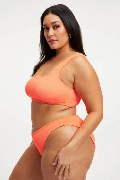Cheap โ GOOD AMERICAN ALWAYS FITS ONE SHOULDER TOP | ORANGE CREAM001 ๐ฏ Bikini Tops ๐ 20 GOOD AMERICAN ALWAYS FITS ONE SHOULDER TOP | ORANGE CREAM001 Bikini Tops