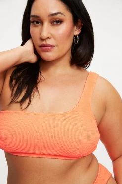 Cheap โ GOOD AMERICAN ALWAYS FITS ONE SHOULDER TOP | ORANGE CREAM001 ๐ฏ Bikini Tops ๐ 17 GOOD AMERICAN ALWAYS FITS ONE SHOULDER TOP | ORANGE CREAM001 Bikini Tops