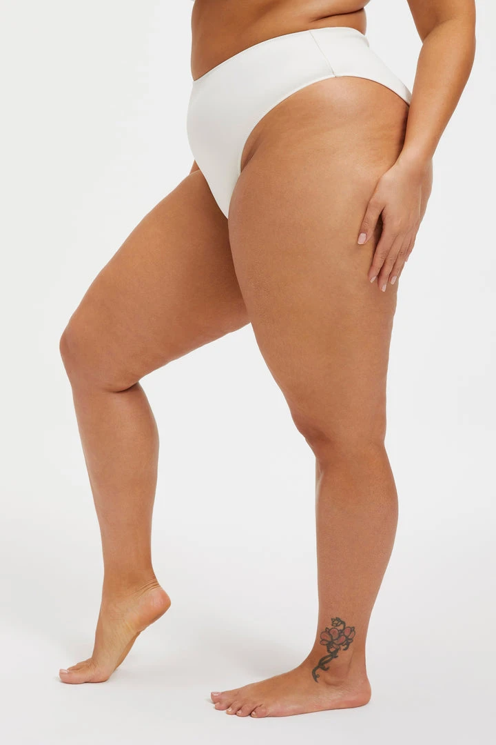 Best deal 🔔 GOOD AMERICAN 🎁 Bikini Bottoms GOOD WAIST COMPRESSION BOTTOM | IVORY001 ✨ 3 GOOD AMERICAN Bikini Bottoms GOOD WAIST COMPRESSION BOTTOM | IVORY001