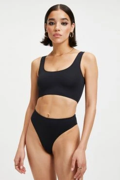 Coupon ⌛ GOOD AMERICAN GOOD COMPRESSION SWIM TANK | BLACK001 👍 23 GOOD AMERICAN GOOD COMPRESSION SWIM TANK | BLACK001