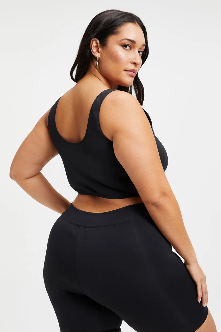 Coupon ⌛ GOOD AMERICAN GOOD COMPRESSION SWIM TANK | BLACK001 👍 5 GOOD AMERICAN GOOD COMPRESSION SWIM TANK | BLACK001