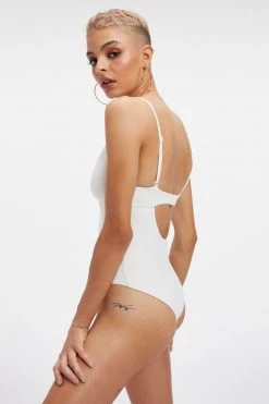 GOOD AMERICAN SHOWOFF ONE-PIECE | IVORY001