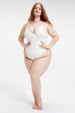 GOOD AMERICAN SHOWOFF ONE-PIECE | IVORY001