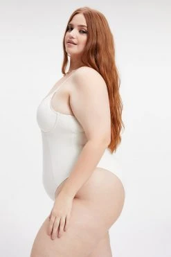 GOOD AMERICAN SHOWOFF ONE-PIECE | IVORY001