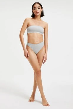 Top 10 ❤️ GOOD AMERICAN 🌟 Bikini Tops SPARKLE BETTER BAND TOP | SILVER001 ⭐ 19 GOOD AMERICAN Bikini Tops SPARKLE BETTER BAND TOP | SILVER001