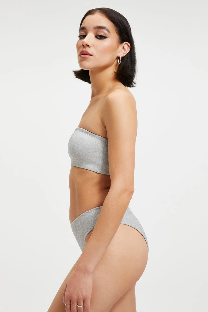 Top 10 ❤️ GOOD AMERICAN 🌟 Bikini Tops SPARKLE BETTER BAND TOP | SILVER001 ⭐ 9 GOOD AMERICAN Bikini Tops SPARKLE BETTER BAND TOP | SILVER001