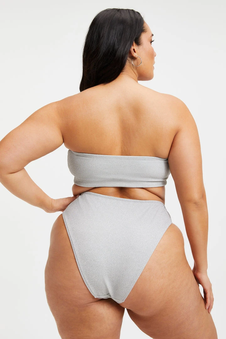 Top 10 ❤️ GOOD AMERICAN 🌟 Bikini Tops SPARKLE BETTER BAND TOP | SILVER001 ⭐ 6 GOOD AMERICAN Bikini Tops SPARKLE BETTER BAND TOP | SILVER001