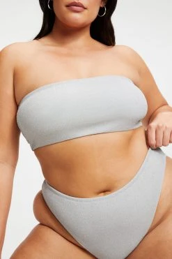 Top 10 ❤️ GOOD AMERICAN 🌟 Bikini Tops SPARKLE BETTER BAND TOP | SILVER001 ⭐ 14 GOOD AMERICAN Bikini Tops SPARKLE BETTER BAND TOP | SILVER001