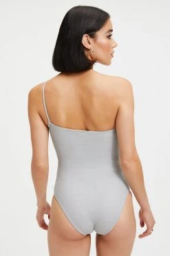 Flash Sale ๐ GOOD AMERICAN One-Pieces SPARKLE HOT SHOULDER ONE-PIECE | SILVER001 โ 15 GOOD AMERICAN One-Pieces SPARKLE HOT SHOULDER ONE-PIECE | SILVER001