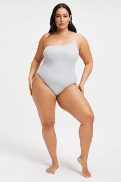 Flash Sale ๐ GOOD AMERICAN One-Pieces SPARKLE HOT SHOULDER ONE-PIECE | SILVER001 โ 17 GOOD AMERICAN One-Pieces SPARKLE HOT SHOULDER ONE-PIECE | SILVER001