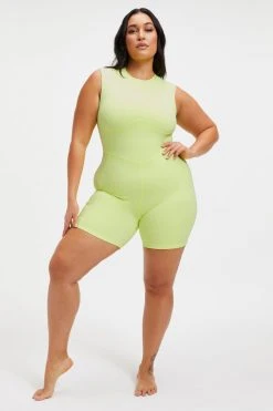 Budget ๐ GOOD AMERICAN GOOD COMPRESSION SLEEVELESS SUIT | KEY LIME001 One-Pieces ๐ 21 GOOD AMERICAN GOOD COMPRESSION SLEEVELESS SUIT | KEY LIME001 One-Pieces