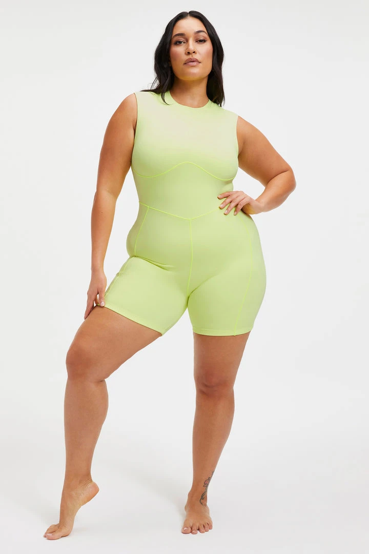 Budget ๐ GOOD AMERICAN GOOD COMPRESSION SLEEVELESS SUIT | KEY LIME001 One-Pieces ๐ 8 GOOD AMERICAN GOOD COMPRESSION SLEEVELESS SUIT | KEY LIME001 One-Pieces