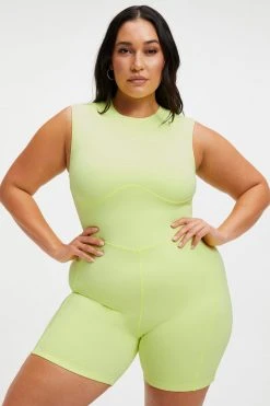 Budget ๐ GOOD AMERICAN GOOD COMPRESSION SLEEVELESS SUIT | KEY LIME001 One-Pieces ๐ 20 GOOD AMERICAN GOOD COMPRESSION SLEEVELESS SUIT | KEY LIME001 One-Pieces