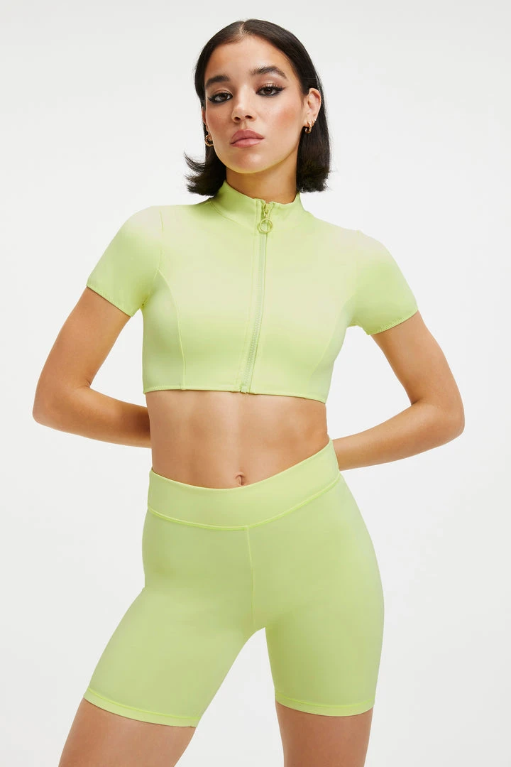 Outlet ๐ GOOD AMERICAN Bikini Tops GOOD COMPRESSION SWIM SHIRT | KEY LIME001 ๐ 3 GOOD AMERICAN Bikini Tops GOOD COMPRESSION SWIM SHIRT | KEY LIME001
