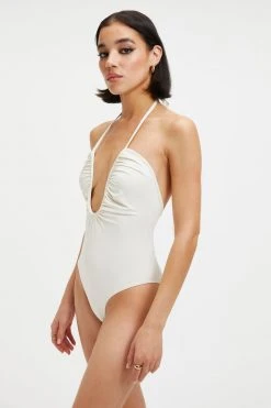 GOOD AMERICAN LEILANI ONE-PIECE | IVORY001