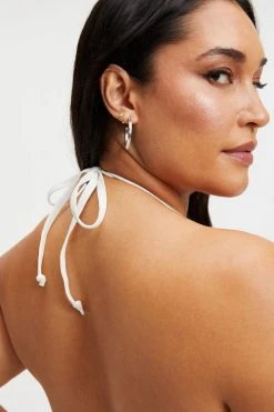 GOOD AMERICAN LEILANI ONE-PIECE | IVORY001